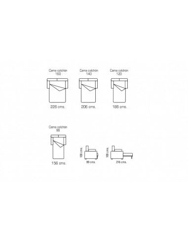 SOFA-CAMA CRETA